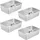 sinjeun Brotbackform Edelstahl 2er-Set 23,5 x 12,5 x 6,5 cm
