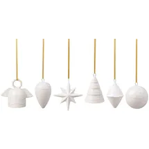 Villeroy & Boch like. by Villeroy & Boch Winter Glow Ornamente-Set 6-teilig