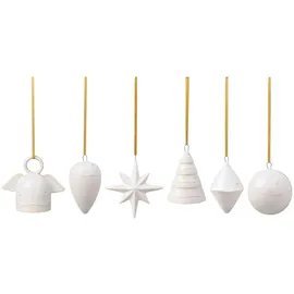 Villeroy & Boch like. by Villeroy & Boch Winter Glow Ornamente-Set 6-teilig