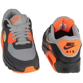 Nike Air Max 90 Herren Light Smoke Grey/Limelight/Hyper Crimson/Black 40
