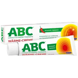 ABC WÄRME-CREME Capsicum 0,75mg/g Hansaplast med 50 g Creme