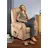 sit&more TV-Sessel Bastian Kunstleder 75 x 110 x 92 cm Braun mit Motor und Aufstehhilfe