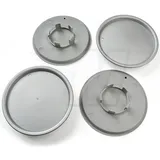 MYBA-S 4X Nabenkappen Nabendeckel Felgendeckel | 139 mm / 58 mm