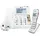 Geemarc AMPLIDECT 595 COMBI Schnurgebundenes Seniorentelefon Anrufbeantworter, Freisprechen, Optische Anrufsignalisierung, fü
