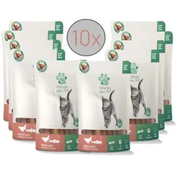 Fellicita Huhn & Lachs Sticks 10x 50g Fellonis Katzensnacks