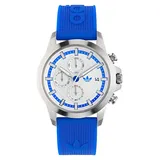 adidas Expression Two Chrono Silikon blau 44 mm AOFH24520