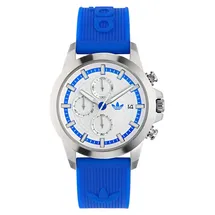adidas Expression Two Chrono Silikon blau 44 mm AOFH24520