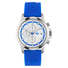 adidas Expression Two Chrono Silikon blau 44 mm AOFH24520