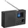 Sandberg Speaker Radio DAB+BT Recharge schwarz
