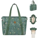 KIKKABOO Florence Wickeltasche Grün