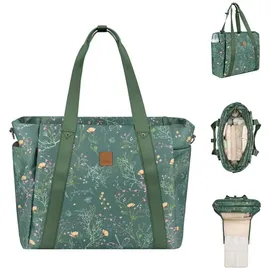 KIKKABOO Florence Wickeltasche Grün