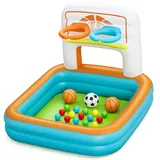 BESTWAY 3-in-1-Bällebad Kick 'n Swish 120 x 107 x 84 cm (EN 71)