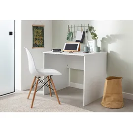 vogl möbelfabrik Büromöbel-Set VOGL MÖBELFABRIK "Modila", weiß, B:160cm H:72cm T:67cm, Arbeitsmöbel-Sets, Büromöbel-Set, Set 3 tlg. Gesamtbreite 240 cm