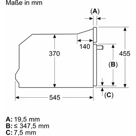 Siemens CE932GXB1 -Einbau-Mikrowelle 60 x 45 cm Schwarz, Edelstahl