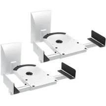 My Wall myWall HB 5 WL Lautsprecher-Wandhalterung Drehbar, Neigbar Weiß 2St.