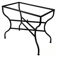 Marrakesch Orient & Mediterran Interior Mosaiktisch Gestell 100 x 60 x 0 cm Schwarz
