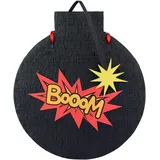 MagicPinatas Bombe Pinata Geburtstag Junge - Pinjata für Kinder - Party Deko - Spielzug Geschenk für Jungs, Mädchen - Mitgebsel Kindergeburtstag Gastgeschenke