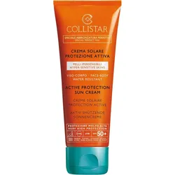 Collistar, Sonnencreme, CS Sun - Active Protection Sun Cream face & body SPF50+ (Sonnencreme, SPF 50, 100 ml)