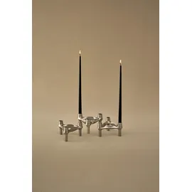 STOFF Nagel BMF Kerzenhalter 7 cm 10,20 cm silber
