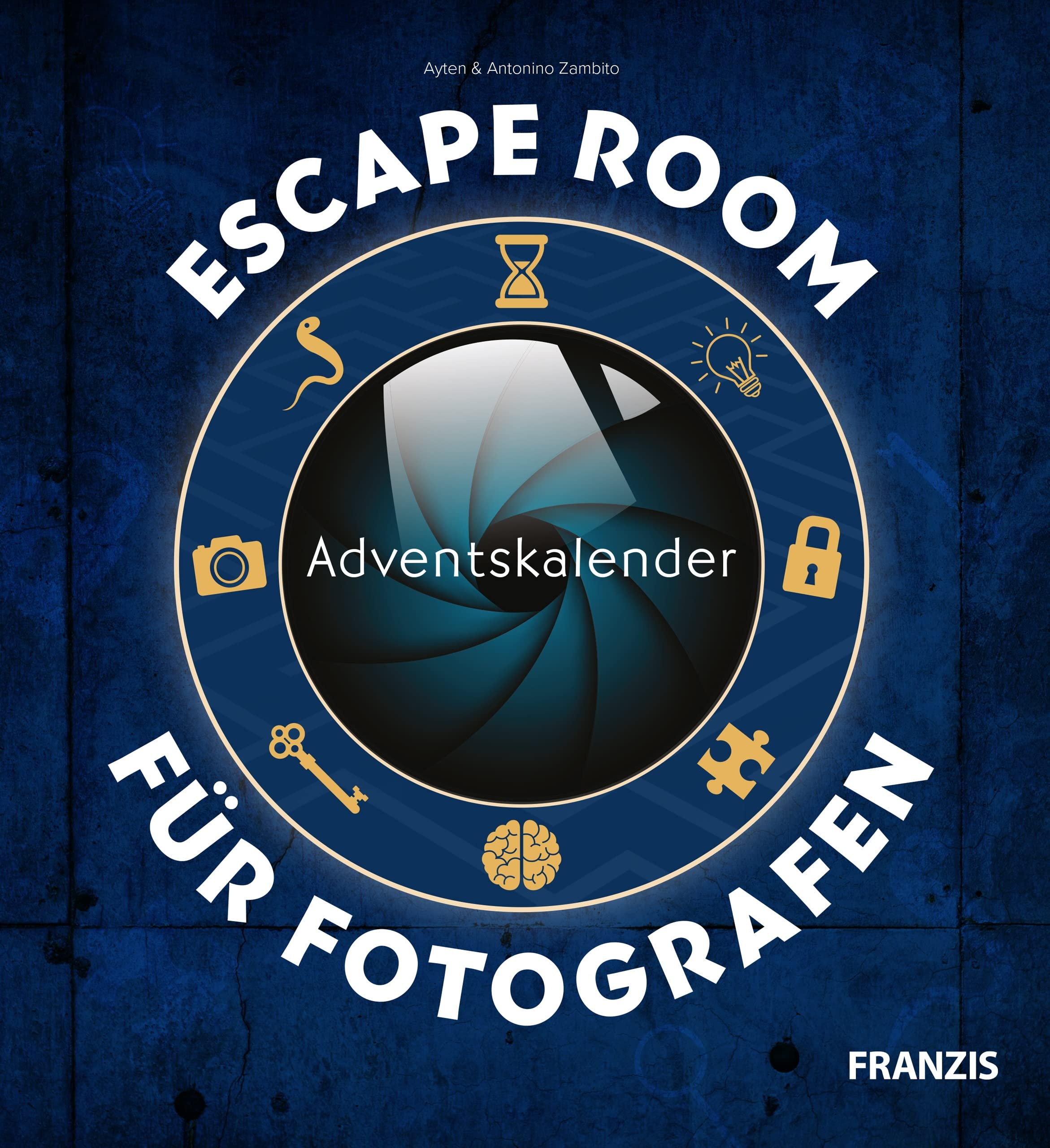 FRANZIS 60699 - Escape Room Adventskalender für Fotografen, 24 Rätsel für mehr fotografisches Know-how, für Anfänger und Profis
