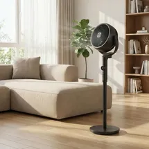 Songmics Standventilator 111,7 cm Schwarz