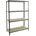 Simon Rack Simonrack Schwerlastregal Lagerregal 150x120x30 cm Traglast pro Boden 200 kg 4 Stk Stecken Anthrazit