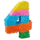 Relaxdays Pinata, Mehrfarbig, Papier, 35.5x50.5x7.5 cm, Dekoration
