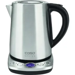 Caso WK 2100 Compact Wasserkocher Edelstahl-Schwarz
