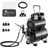 Vevor Airbrush Set 1 St. 1/6 PS mit Luftkompressor & Tank, Dual Action Pistole mit 3 Düsen (0,2/0,3/0,5 mm)