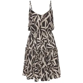 s.Oliver Sommerkleid Schwarz/Mehrfarbig 44