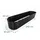 Relaxdays Hochbeet Metall halbrund 60 x 240 x 45 cm Anthrazit