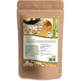 Mynatura Bio Popcorn Mais - Ganze Maiskörner - 1Kg Vegane Ernährung Popcornrmais