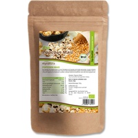 Mynatura Bio Popcorn Mais - Ganze Maiskörner - 1Kg Vegane Ernährung Popcornrmais
