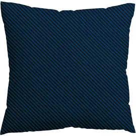 schlafgut Kissenbezug Woven Satin Fade 80 x 80 cm Blau