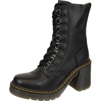 Dr. Martens Damen Chesney modischer Stiefel, Schwarz Sendal Nappa, 37 EU