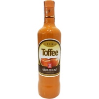 Arehucas - Licor Crema Toffee Toffee-Likör 17% Vol. 700ml hergestellt auf Gran