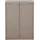 vidaXL Gartenschrank Braun 65x45x88 cm PP Holz-Optik