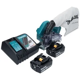 Makita Dcc 500 Rg Akku Diamantschneider 18 V 125 Mm Brushless + 2x Akku 6,0 Ah + Ladegerät