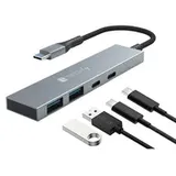 TECHLY Hub USB 4p. 2USB 3.2-2USB-C