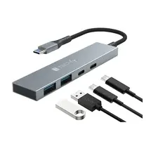 TECHLY Hub USB 4p. 2USB 3.2-2USB-C