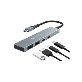 TECHLY Hub USB 4p. 2USB 3.2-2USB-C
