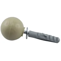 IBFM Boden- und Wandtürpuffer - Kugelform - beige