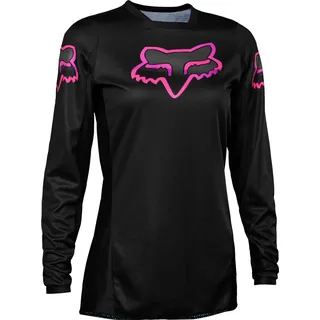 Fox Racing Mx 180 Blackout Langarm-trikot - Black / Pink - XL