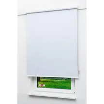 Lysel Verdunklungsrollo Qualitätskassettenrollo 90 x 175 cm weiß