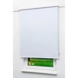 Lysel Verdunklungsrollo Qualitätskassettenrollo 90 x 175 cm weiß