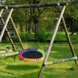 OEM Gartenschaukel für Kinder, Storchennest, Hängematte, Hängesessel, robust, XL