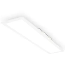 Briloner Brilo LED Panel Simple Neutralweißes Licht Spritzwasserschutz 78 cm Weiß