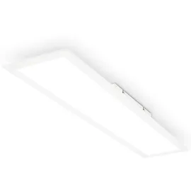 Briloner Brilo LED Panel Simple Neutralweißes Licht Spritzwasserschutz 78 cm Weiß