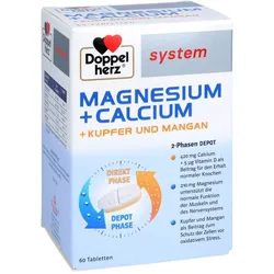 Doppelherz Magnesium+Calcium+Kupfer u Manga system