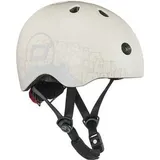 Scoot & Ride Scoot&Ride Unisex Jugend Helme XXS, Reflective, ash,